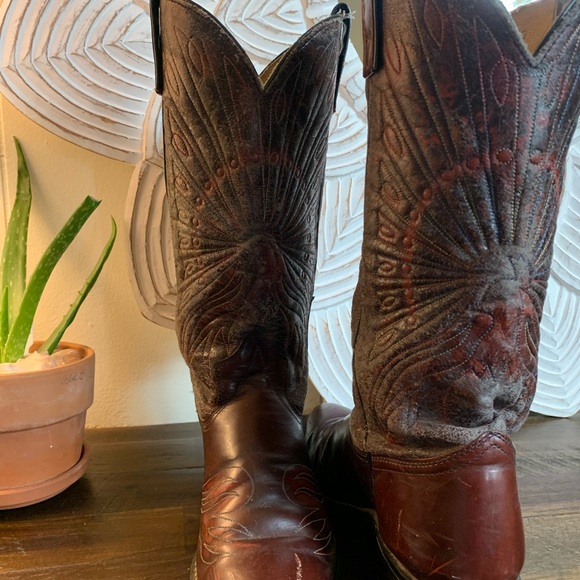 Vintage Men’s/Women’s cowboy boots 👢🦚 - Picture 5 of 16